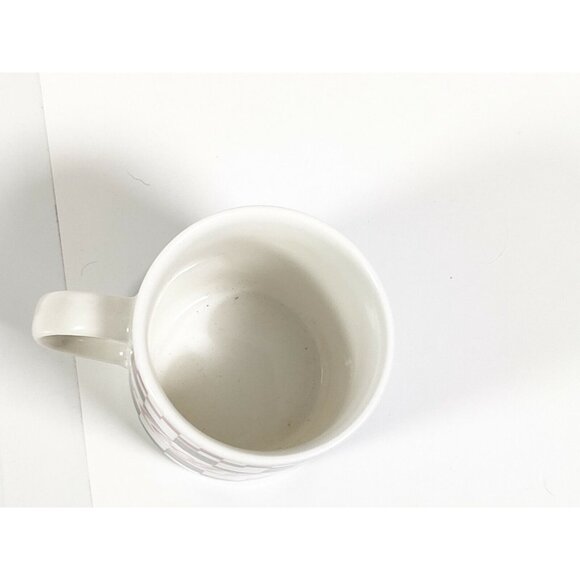 Vintage NOS Gibson 2000 Coke Cola Checkerboard 50's Diner Mug 11oz - Picture 5 of 6